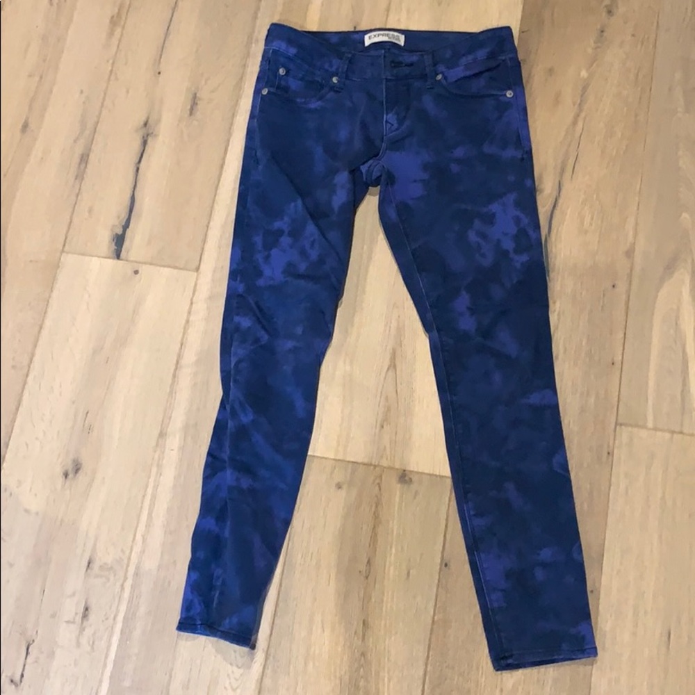 Express Ankle Low Rise Jeans